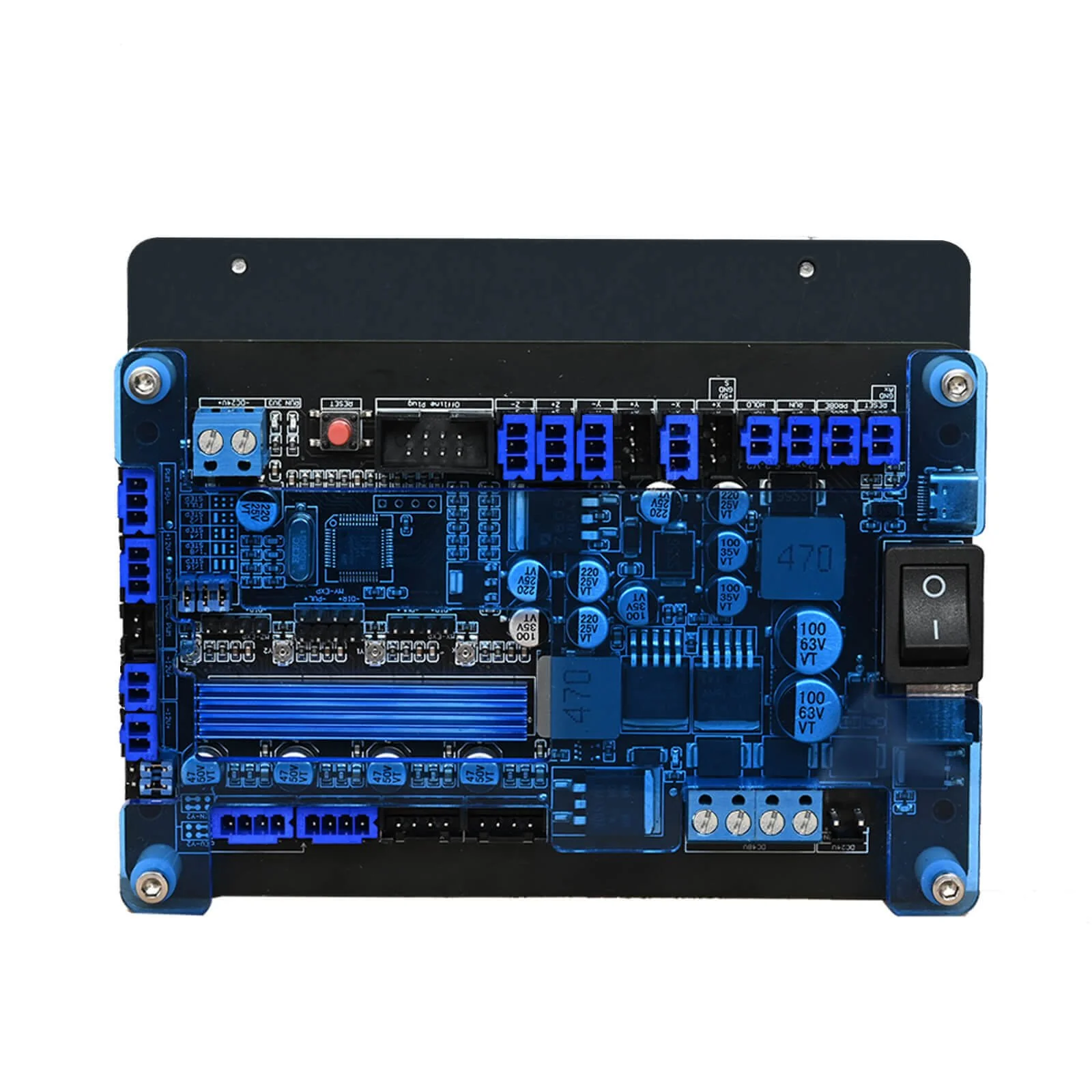 Lightburn-kompatibles GRBL-Motherboard für Desktop 40W-CO2-Lasergravierer