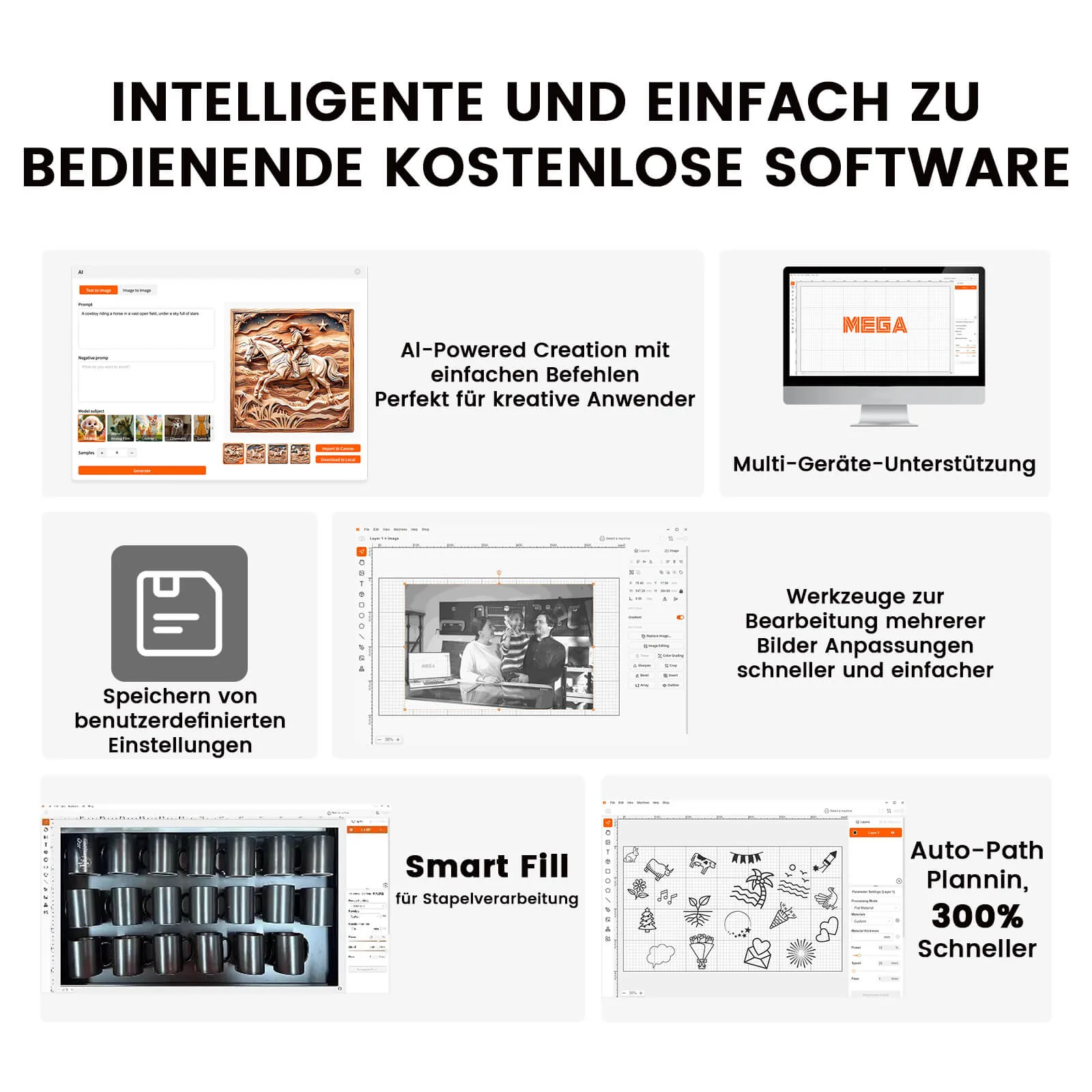 Monport Mega: Die weltweit erste intelligente 70W Desktop-Graviermaschine - Image 15