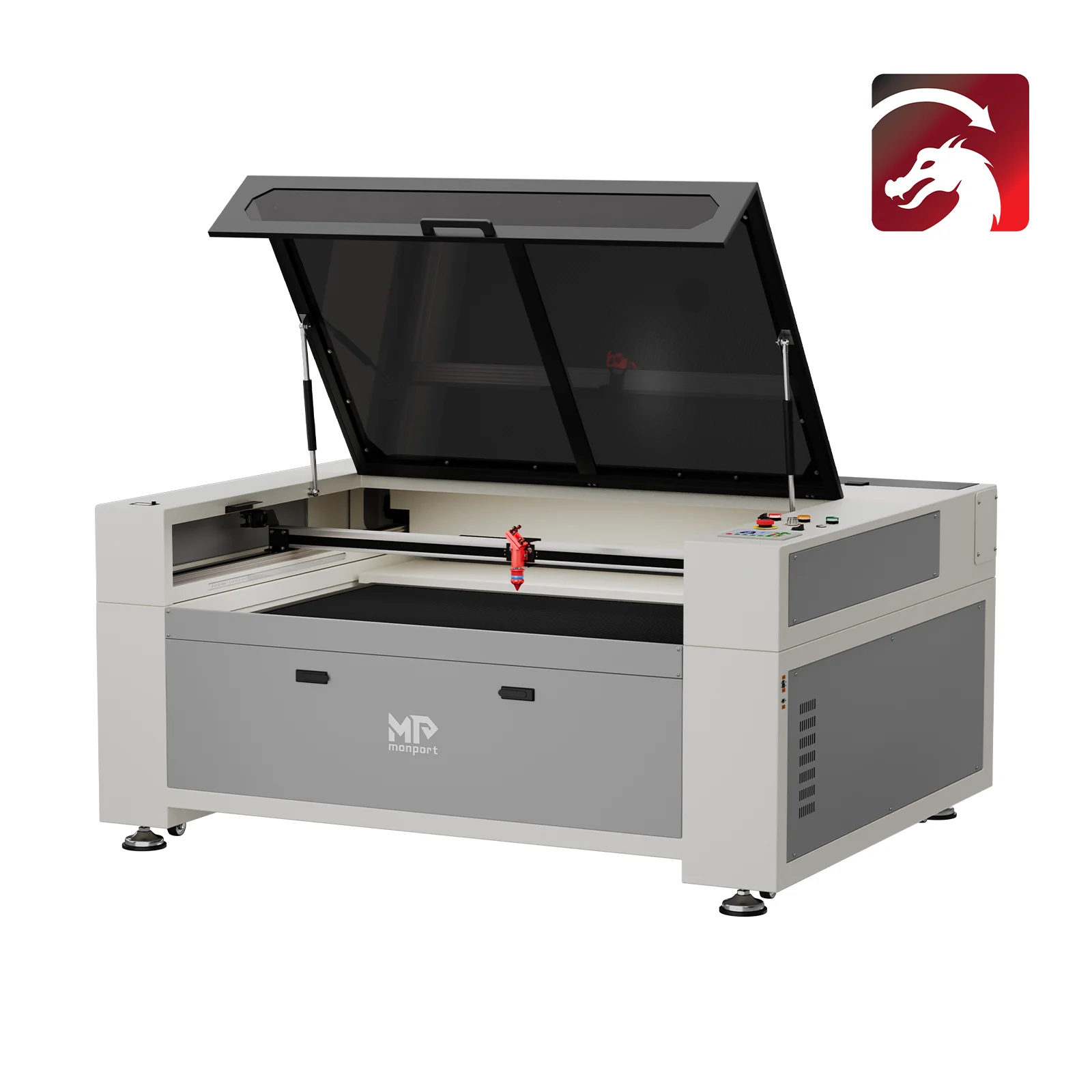 Monport 150W CO2 Eingebaut Wasserkühlsystem Laser Graviermaschine & Cutter mit (1600x 1000mm) Gravurfläche - Image 16