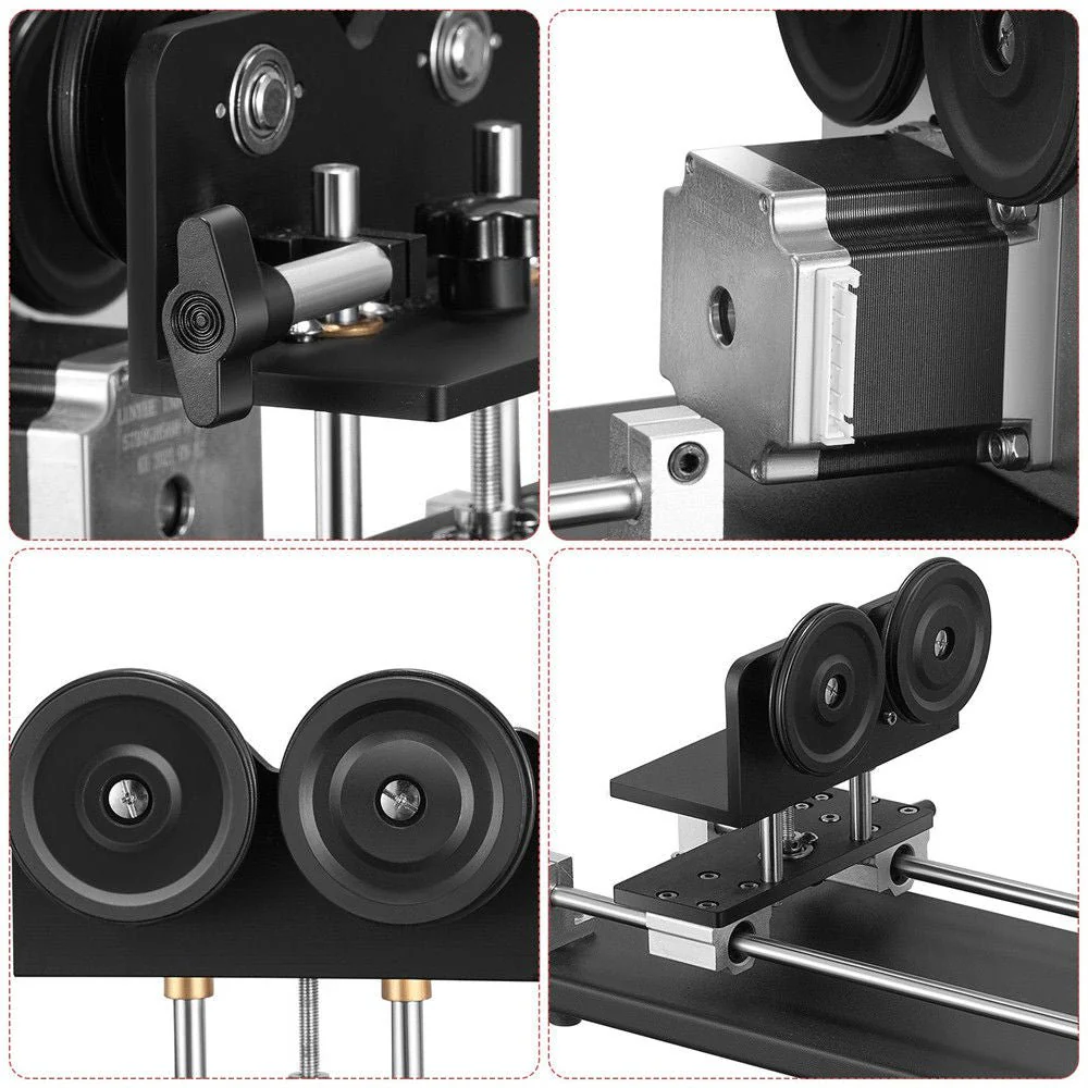 Monport 4-Rad-Drehachse mit 360-Grad-Drehung für 60 W ~ 150 W CO2-Lasergravierer(Nicht zutreffend für Reno) - Image 4
