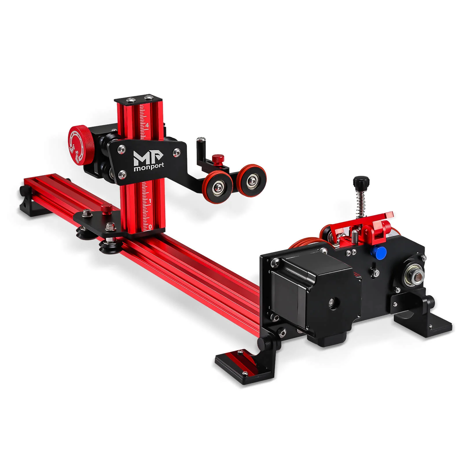 Monport 4-Rad-Hubdrehachse mit 360°-Drehung für 60 W ~ 150 W CO2-Lasergravierer
