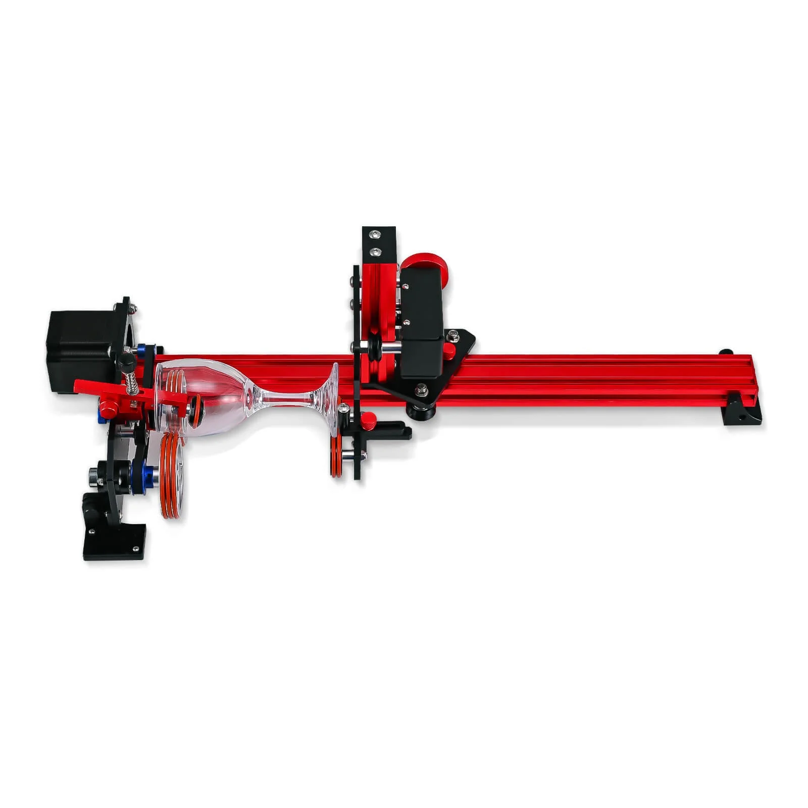 Monport 4-Rad-Hubdrehachse mit 360°-Drehung für 60 W ~ 150 W CO2-Lasergravierer - Image 4