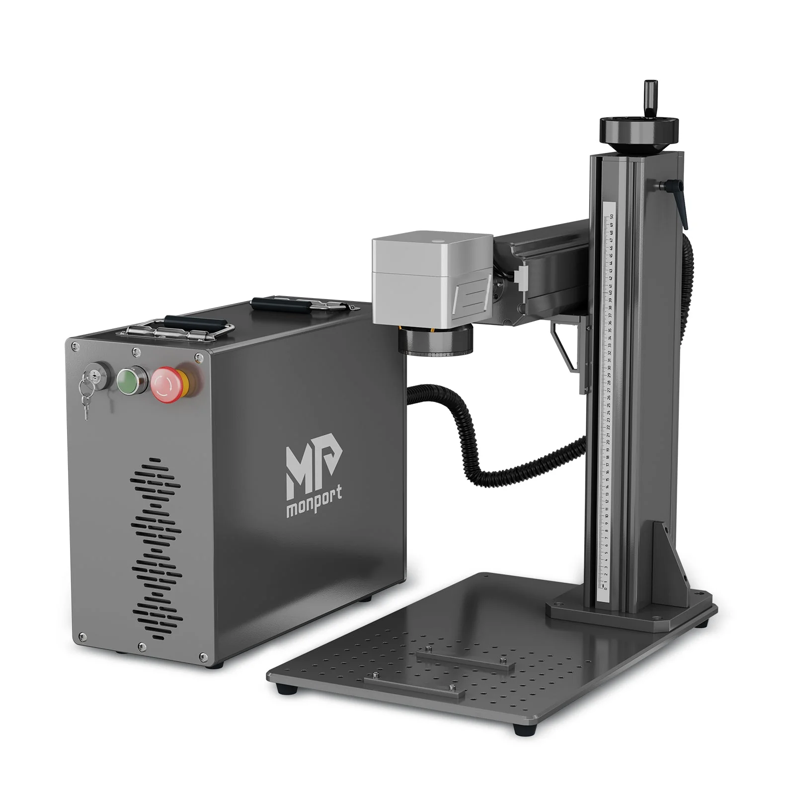 Monport 60W (175 x 175 mm) GPro MOPA Faserlaser Gravier & Markiermaschine mit manuellem Fokus - Image 18