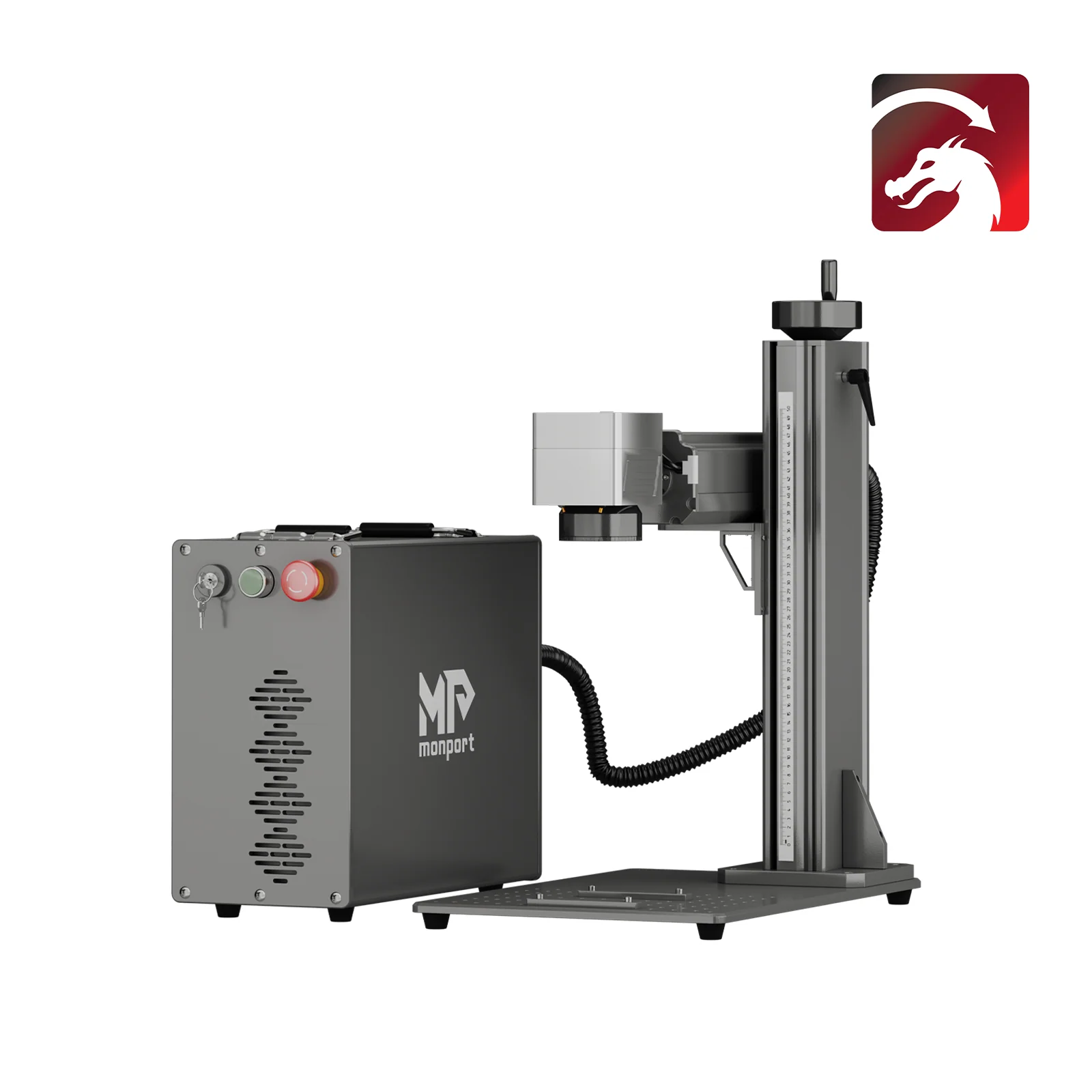 Monport 60W (175 x 175 mm) GPro MOPA Faserlaser Gravier & Markiermaschine mit manuellem Fokus - Image 19