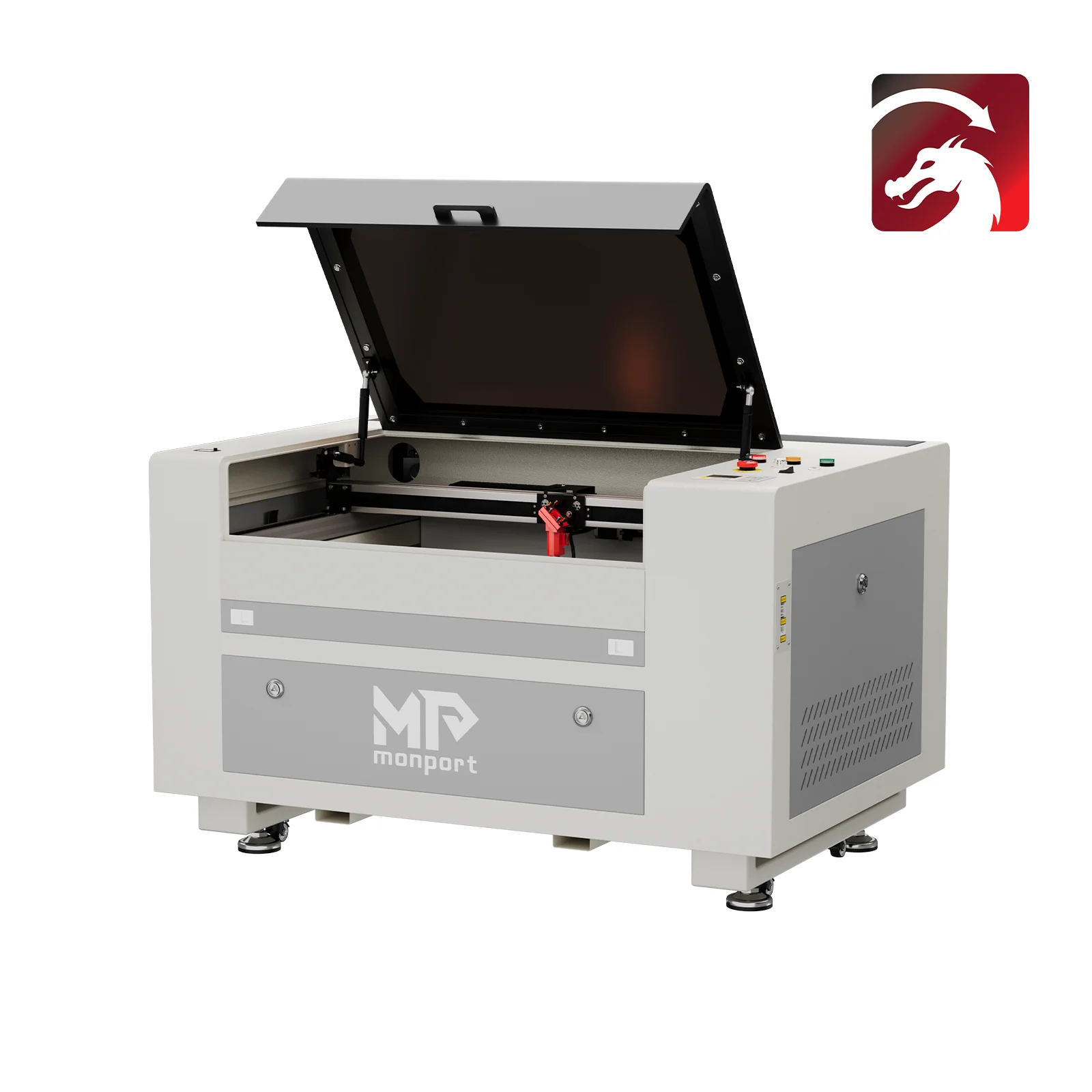 Monport 60W CO2 Laser Graviermaschine & Cutter (600 x 400mm) Gravurfläche mit Autofokus - Image 11