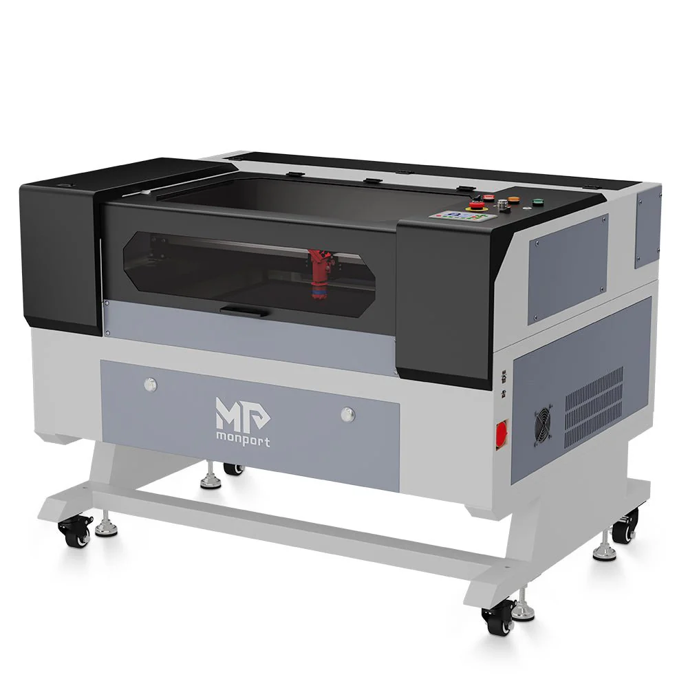 Monport 60W CO2 Laser Graviermaschine & Cutter (700 x 500mm) Gravurfläche mit Autofokus - Image 14