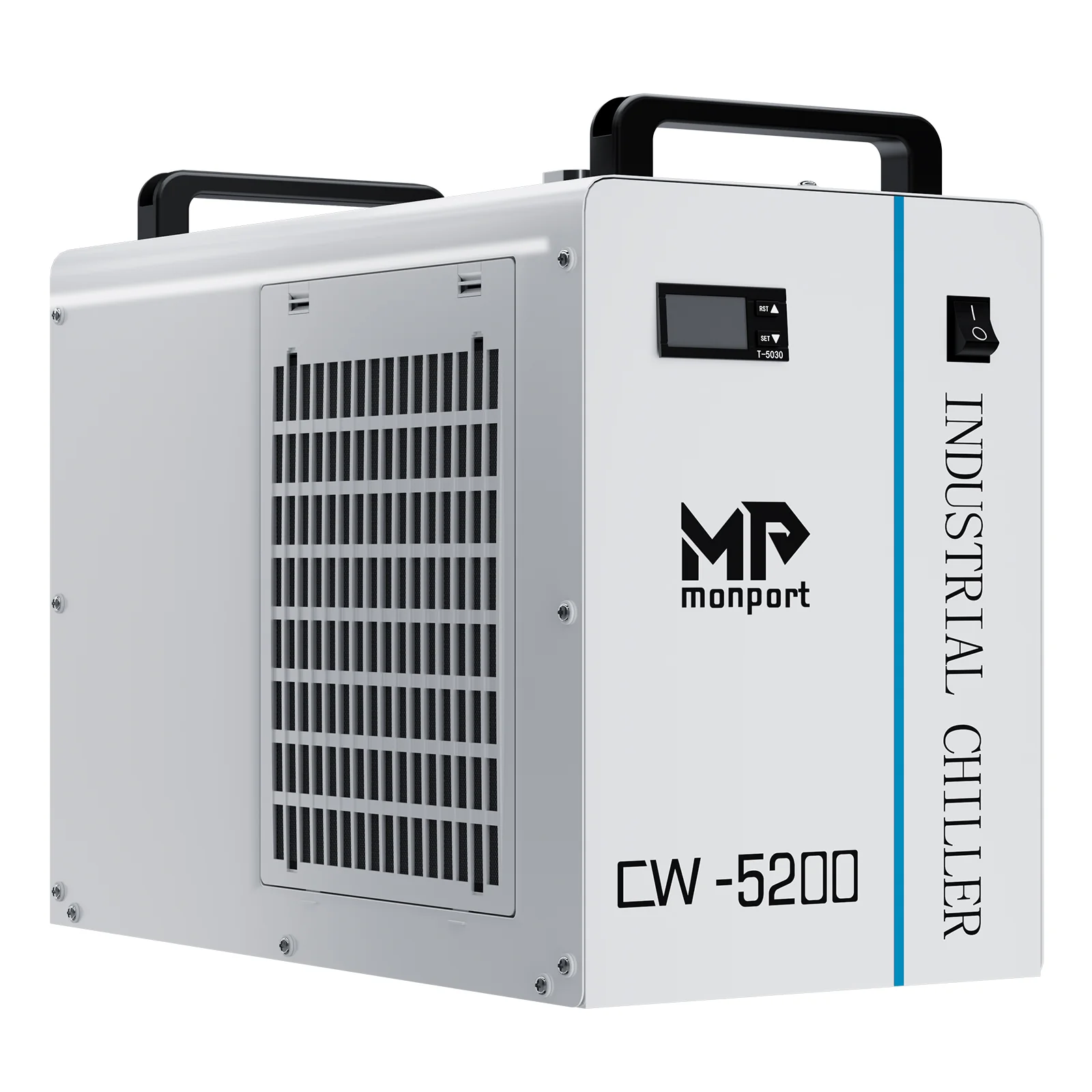 Monport 6L CW-5200 Industrieller Wasserkühler & Chiller für 40W-150W CO2 Laser Cutter - Image 13