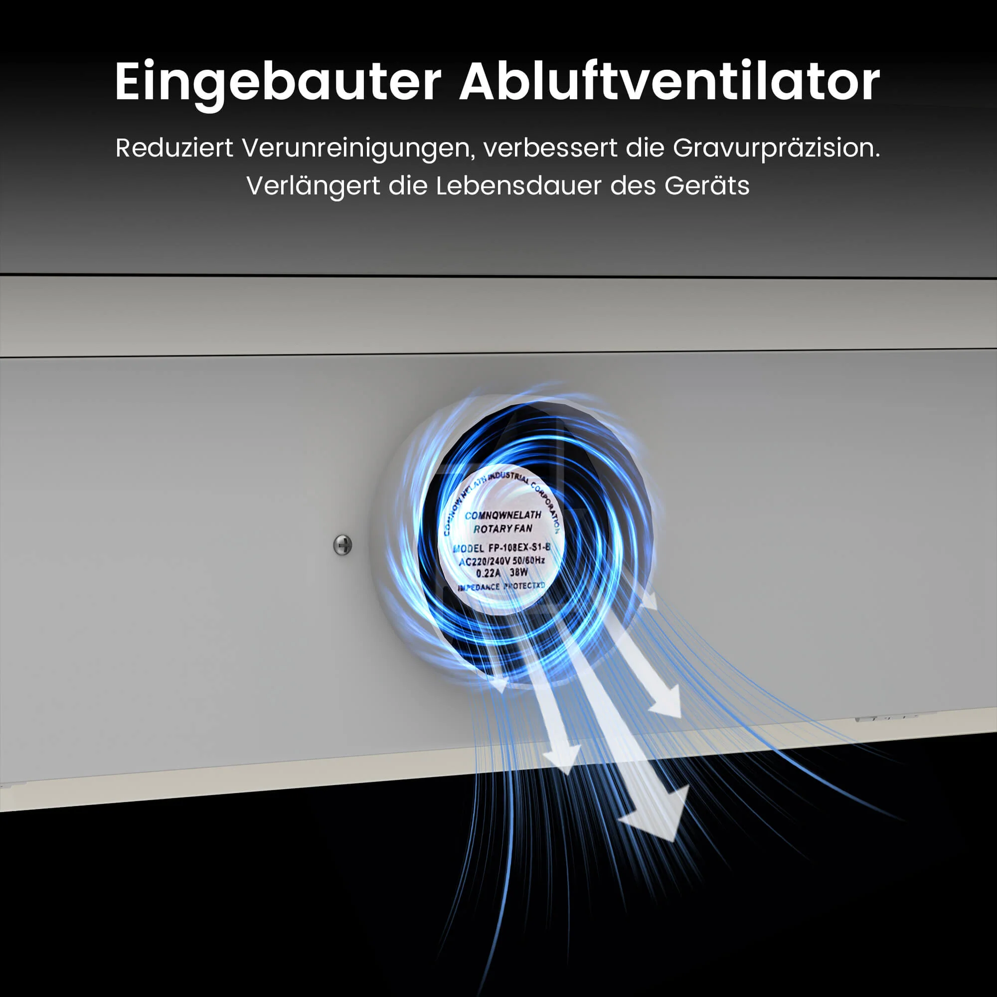 Monport 90W CO2 Laser Graviermaschine & Cutter (500x700mm) mit Autofokus - Image 5