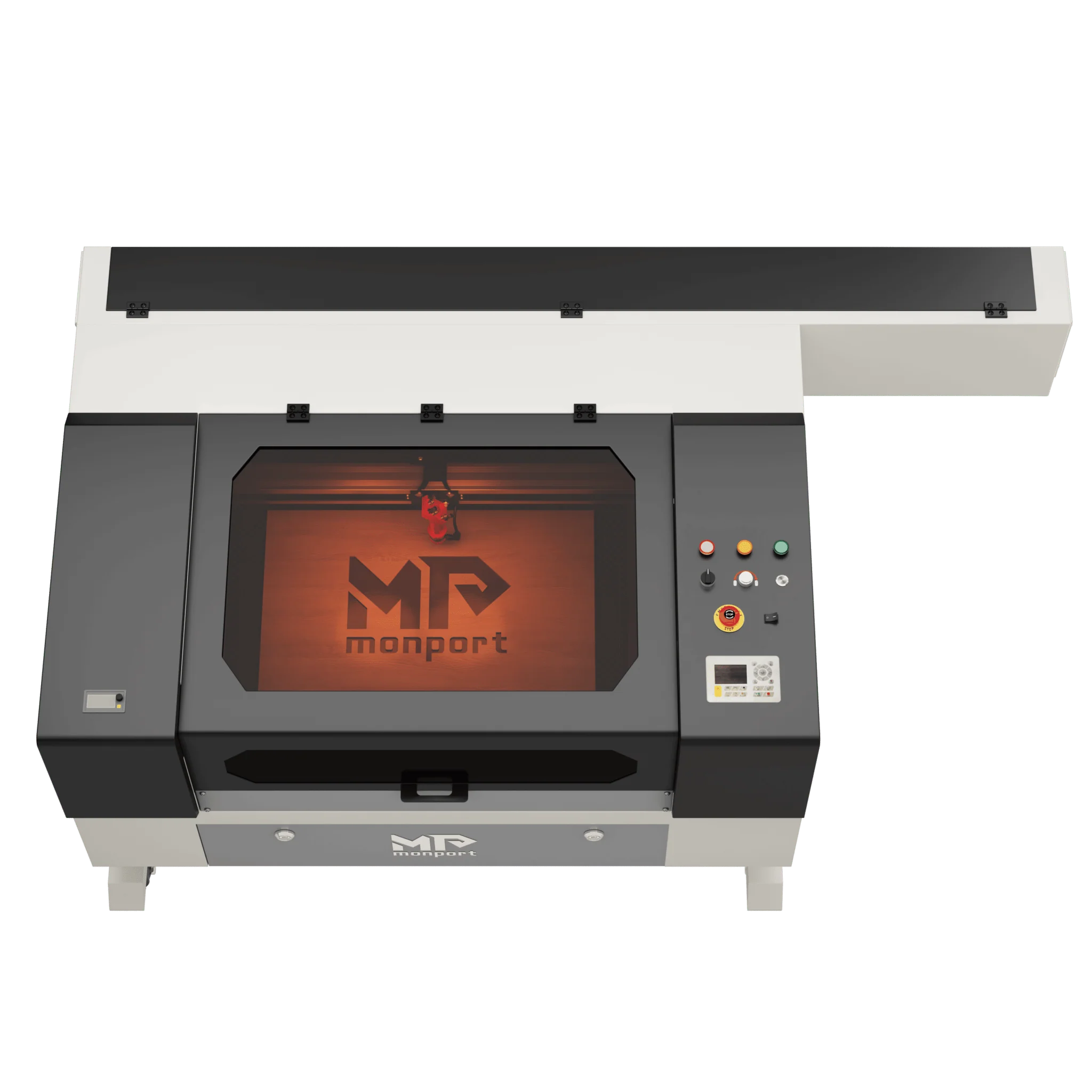 Monport CO2 100W Laser Graviermaschine & Cutter (500x700mm) mit Autofokus und Halterung - Image 10