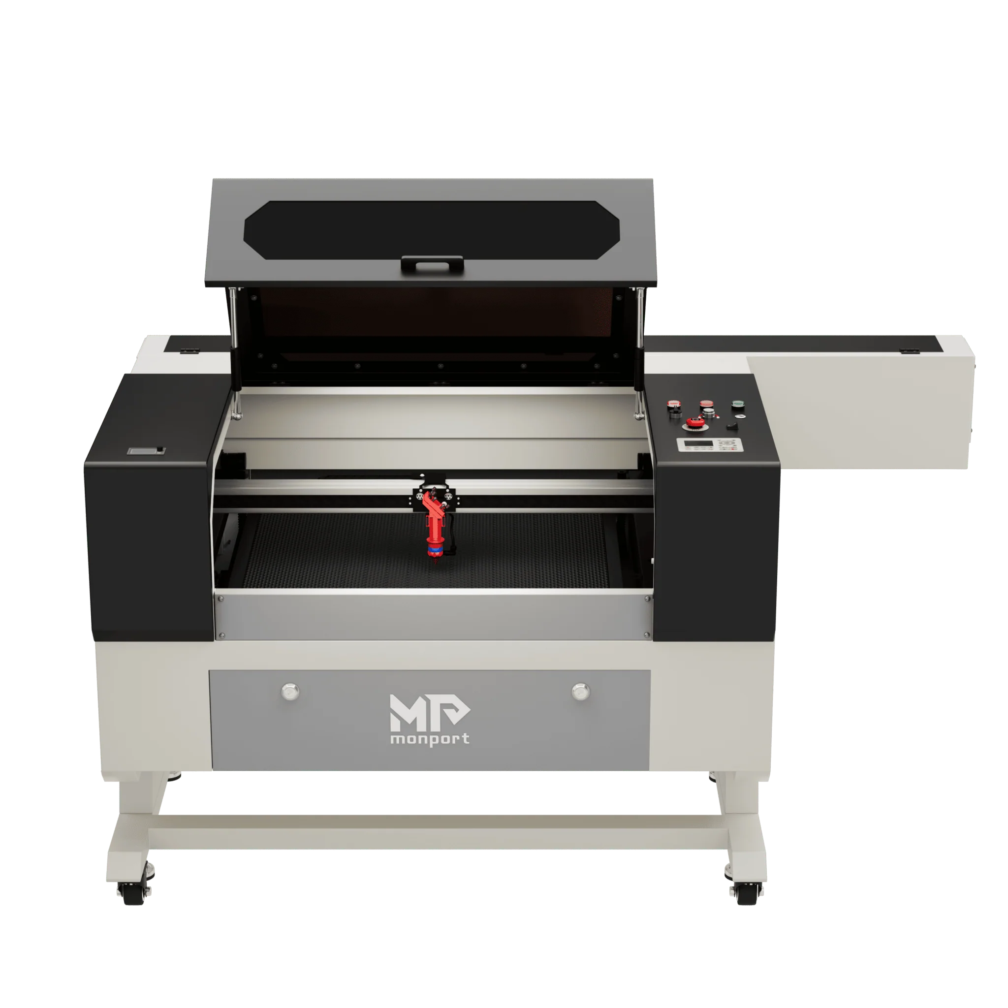 Monport CO2 100W Laser Graviermaschine & Cutter (500x700mm) mit Autofokus und Halterung - Image 11