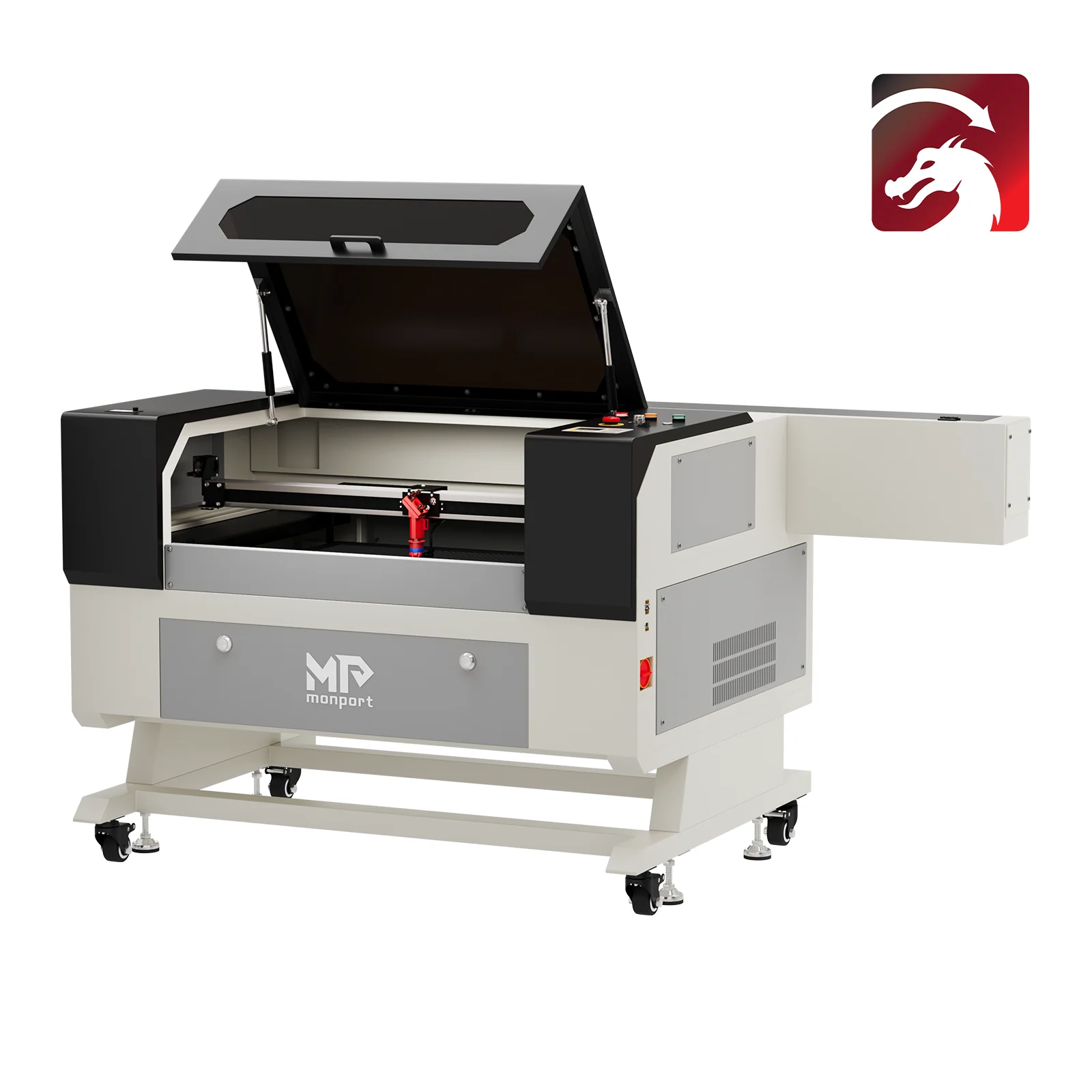 Monport CO2 100W Laser Graviermaschine & Cutter (500x700mm) mit Autofokus und Halterung - Image 23
