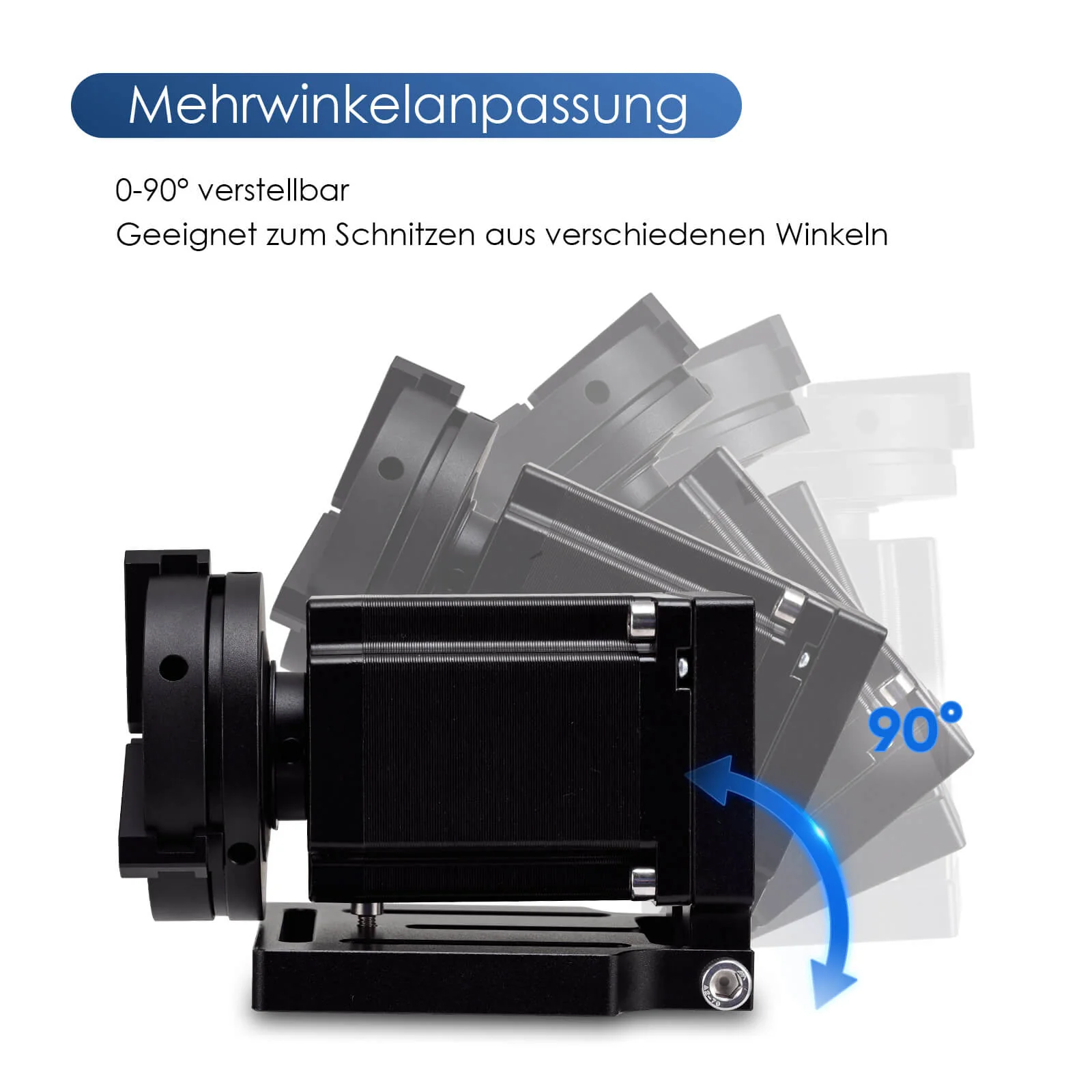 Monport D70 Drehachsen-Futteraufsatz für Lasergravurmaschinen (nur für Fasermaschinen) - Image 4