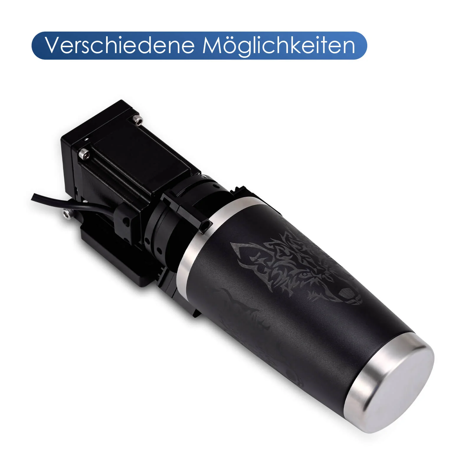 Monport D70 Drehachsen-Futteraufsatz für Lasergravurmaschinen (nur für Fasermaschinen) - Image 6