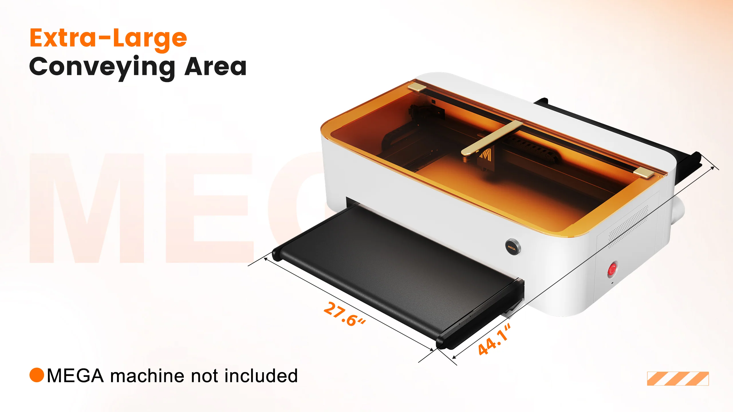 Monport-Förderband für die intelligente Mega 70W-Desktop-Graviermaschine - Image 2