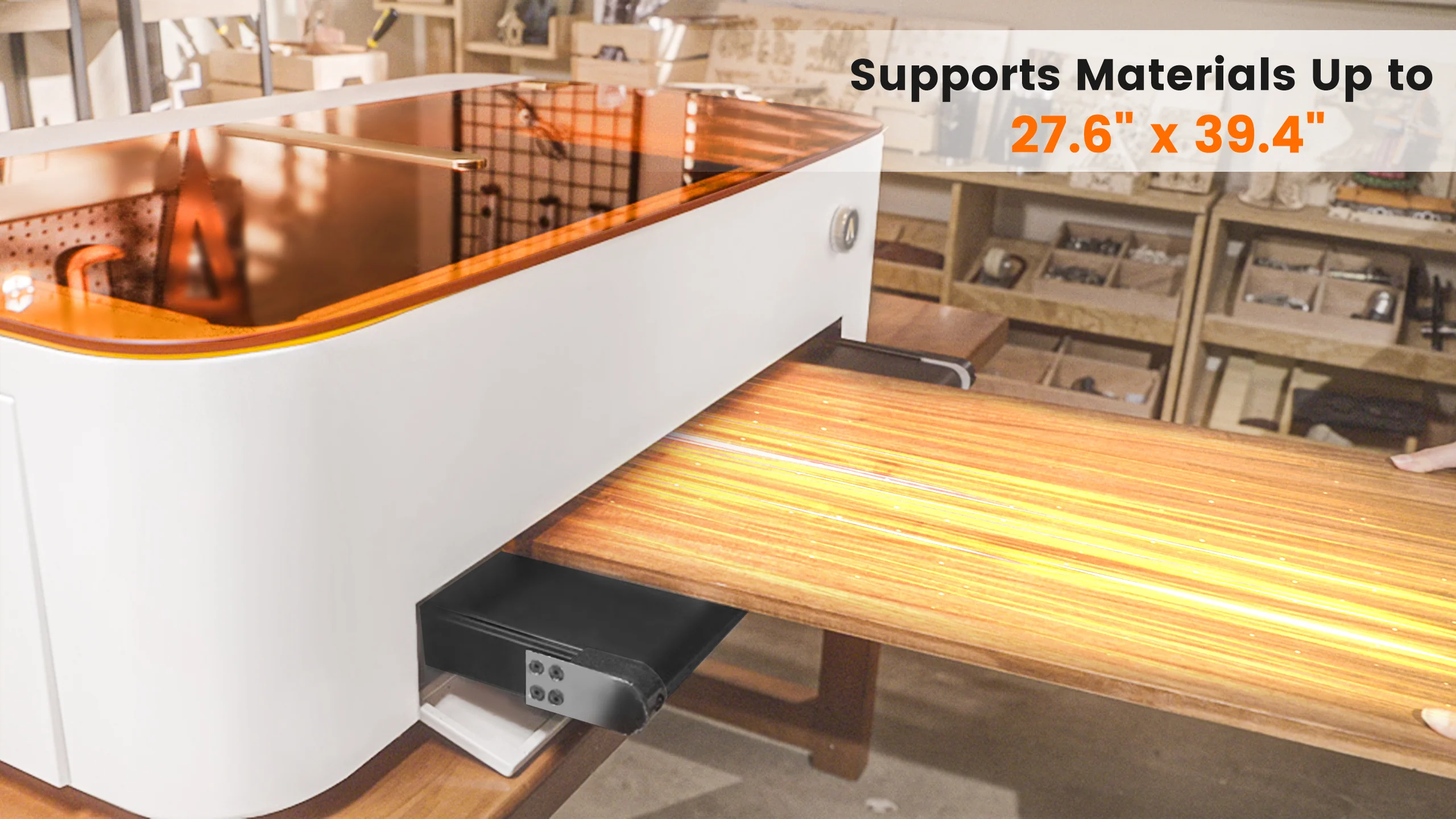 Monport-Förderband für die intelligente Mega 70W-Desktop-Graviermaschine - Image 3