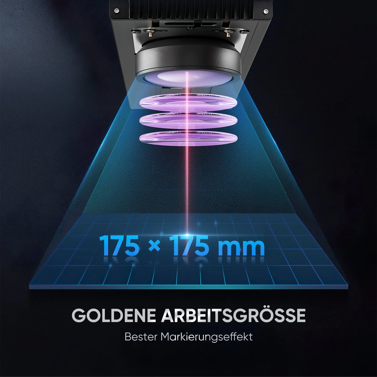 Monport GA Verbesserte 100W Integrierte MOPA Faserlasergravierer & Markiermaschinen mit Autofokus - Image 12