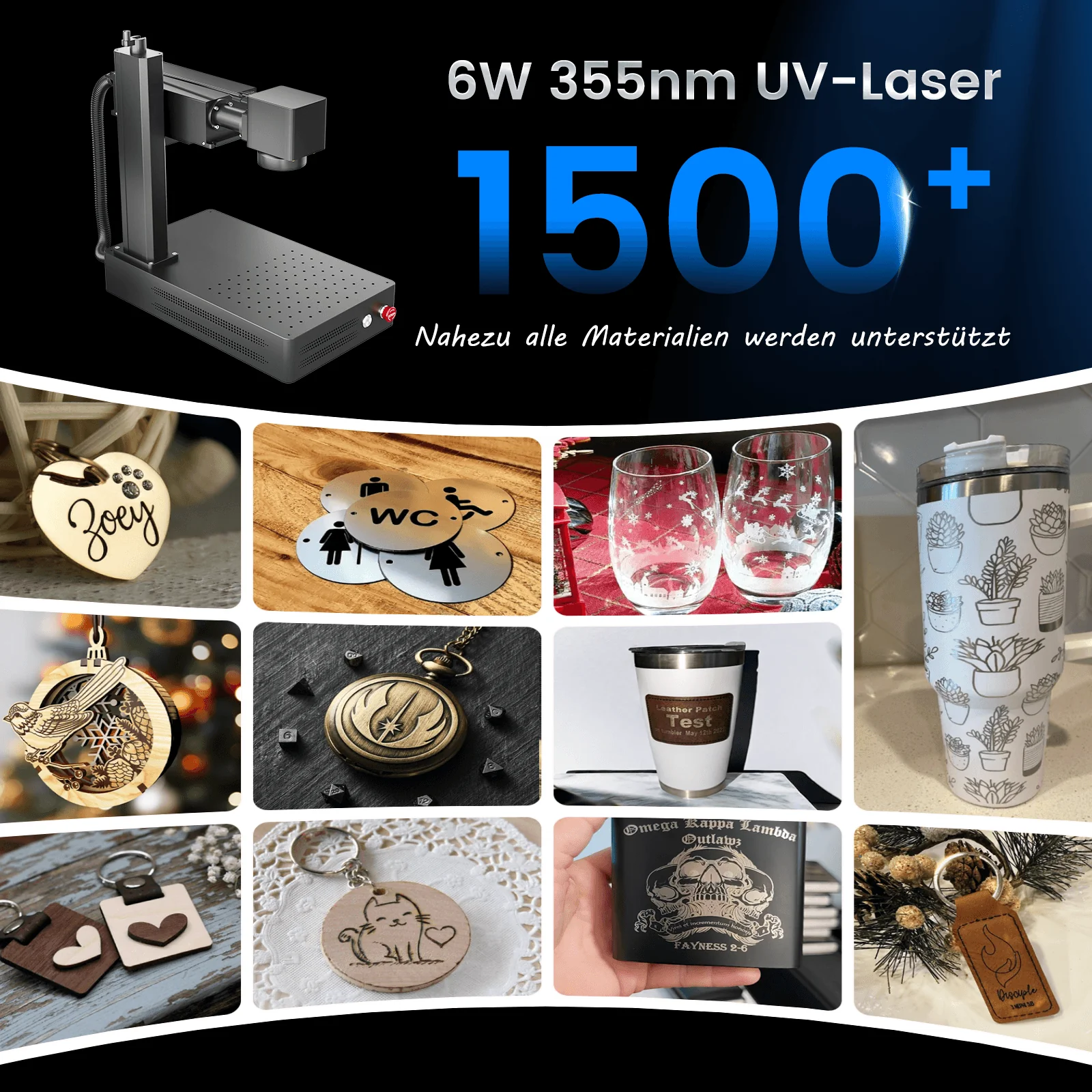Monport 6W UV-Laser-Graviermaschine & Markiermaschine - Image 9