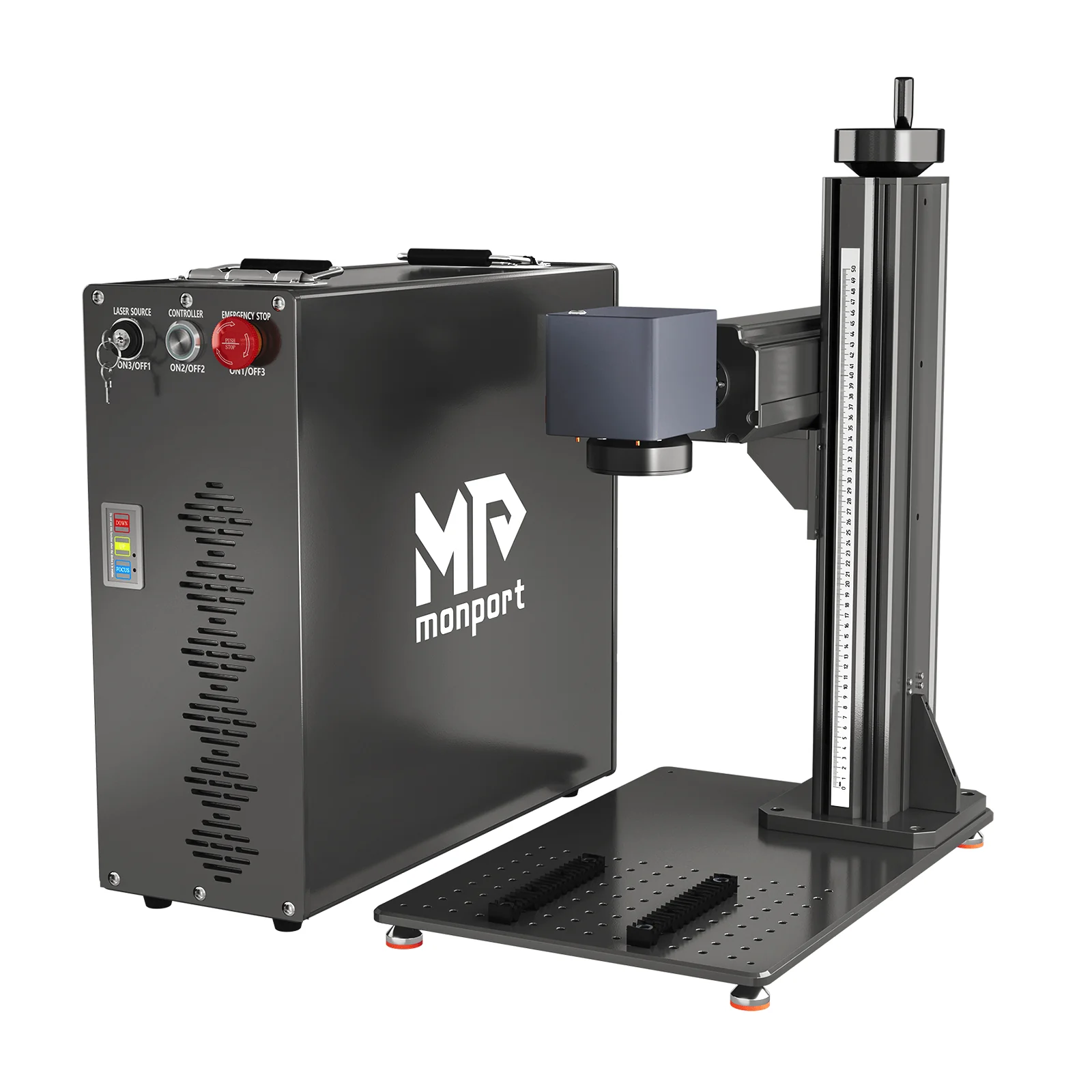Monport GT 200W Split MOPA & Autofokus-Faserlaser-Gravierer & Farbemarkierungsmaschine - Image 21