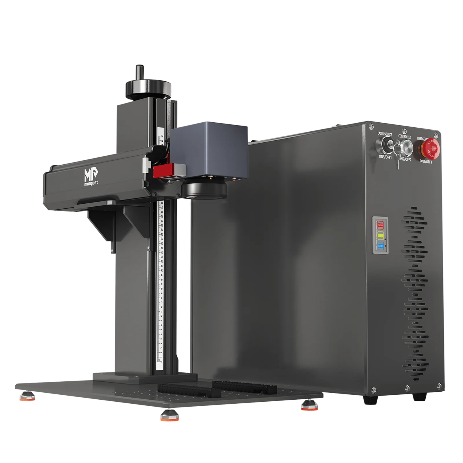 Monport GT 200W Split MOPA & Autofokus-Faserlaser-Gravierer & Farbemarkierungsmaschine - Image 22