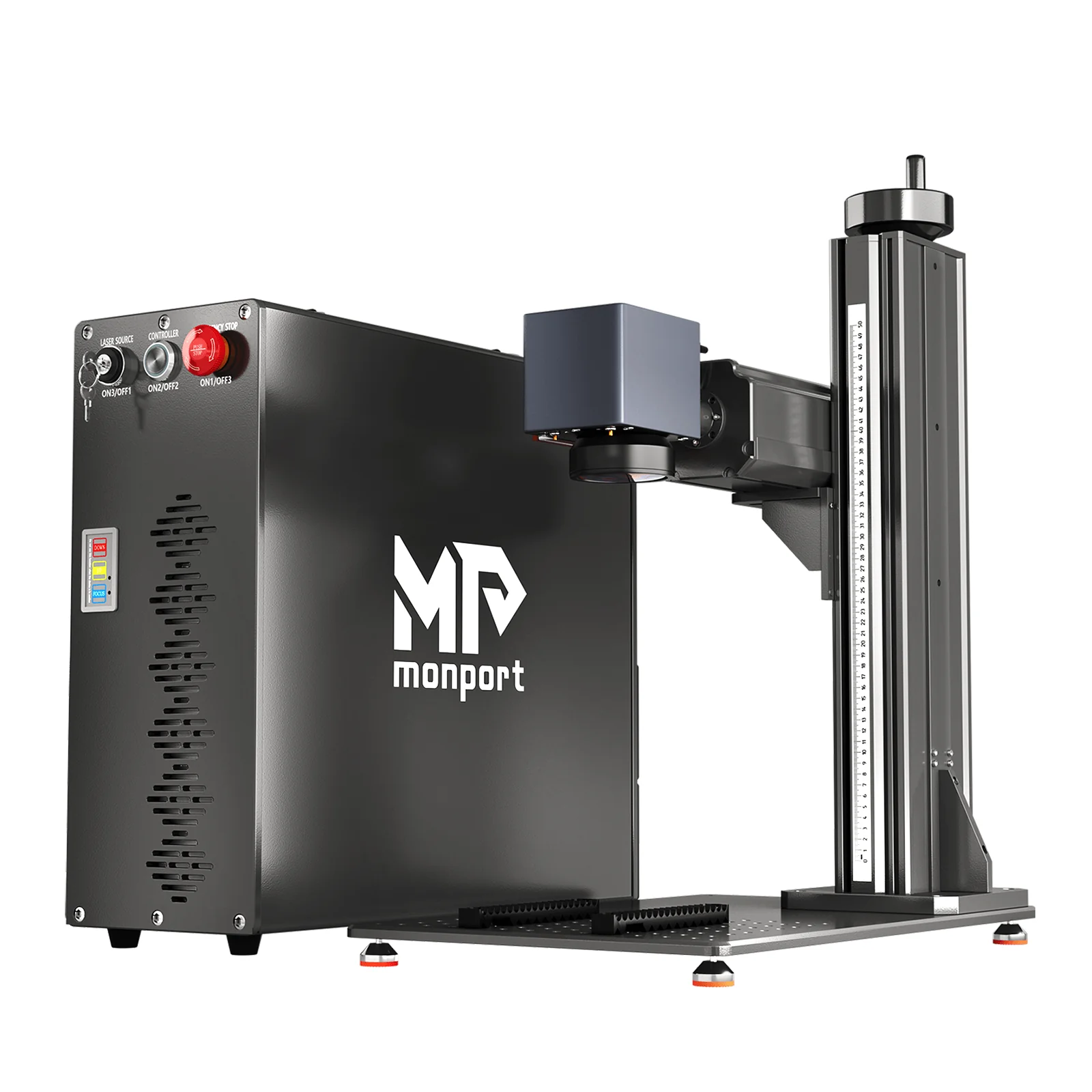 Monport GT 200W Split MOPA & Autofokus-Faserlaser-Gravierer & Farbemarkierungsmaschine - Image 23