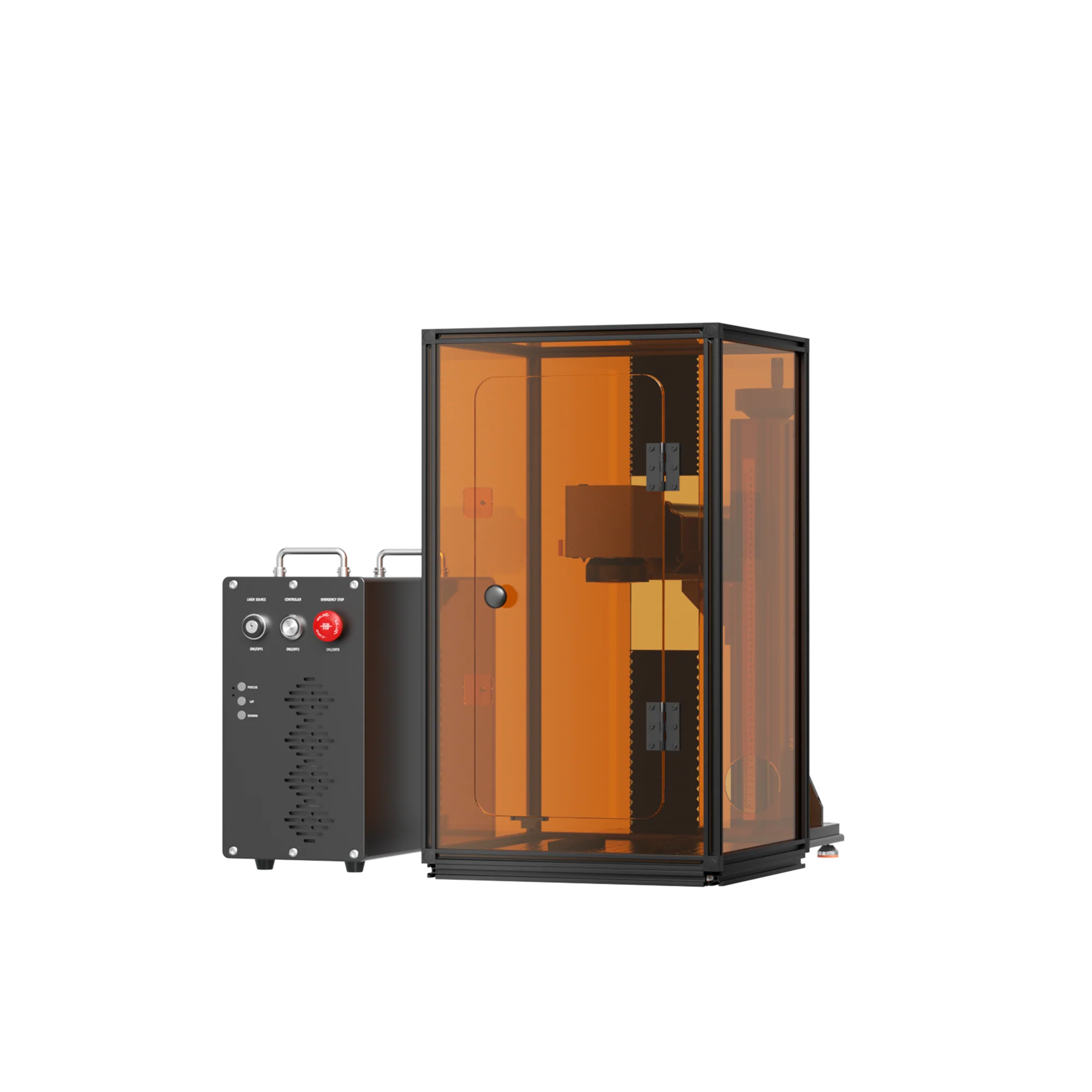 Monport GT 30W Getrennter Faserlaser-Gravier- und Markiermaschine mit Autofokus (150 mm × 150 mm) – Gerät