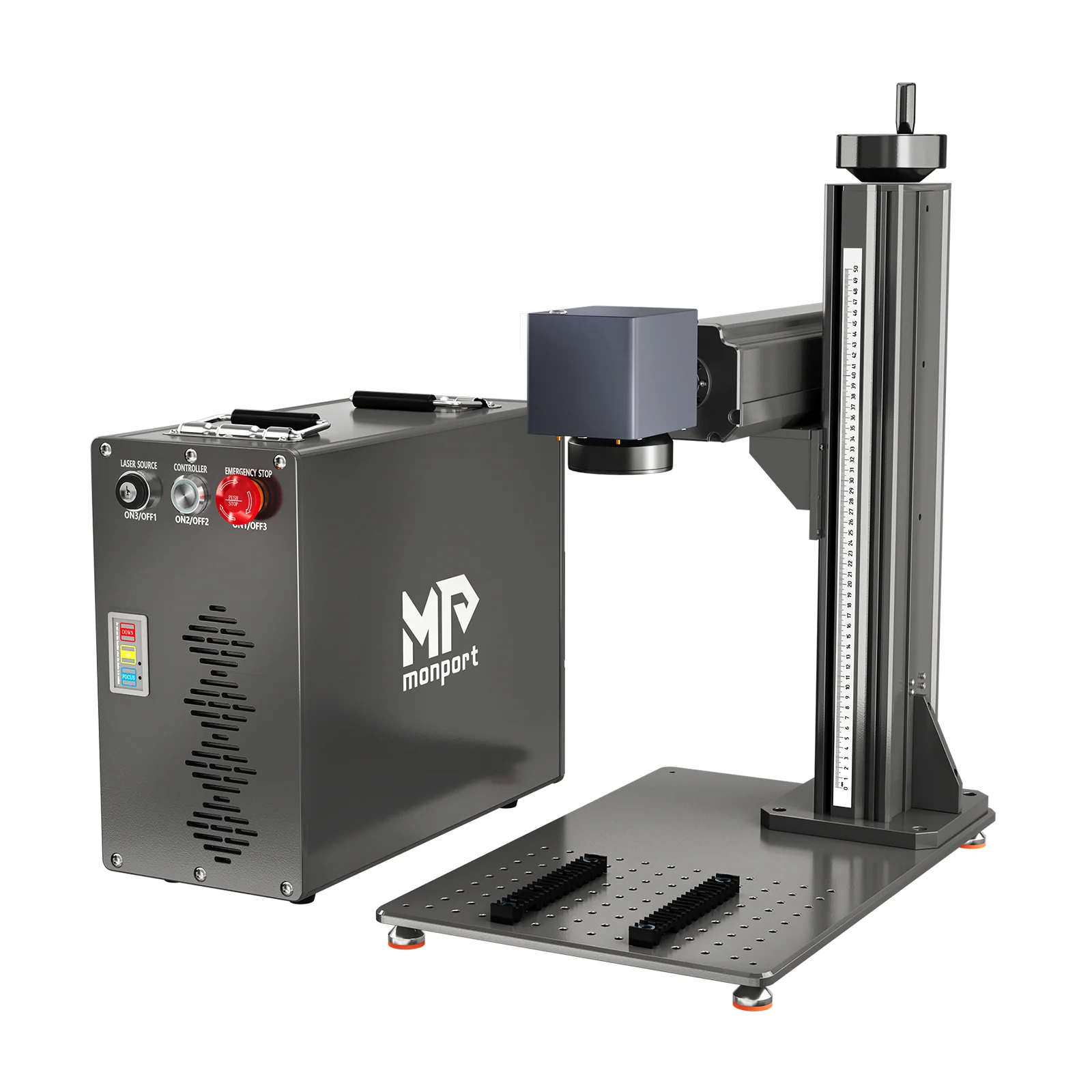 Monport GT 30W Getrennter Faserlaser-Gravier- und Markiermaschine mit Autofokus (150 mm × 150 mm) – Gerät - Image 23