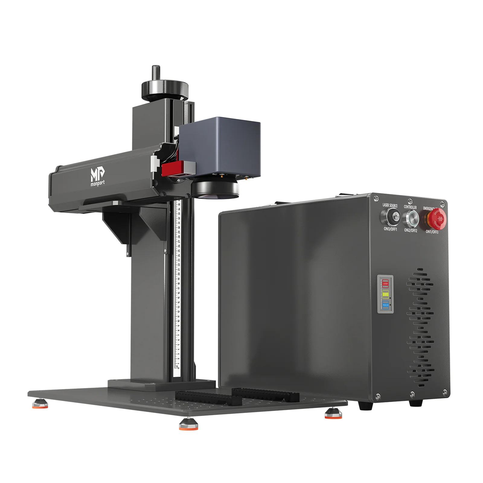 Monport GT 30W Getrennter Faserlaser-Gravier- und Markiermaschine mit Autofokus (150 mm × 150 mm) – Gerät - Image 24