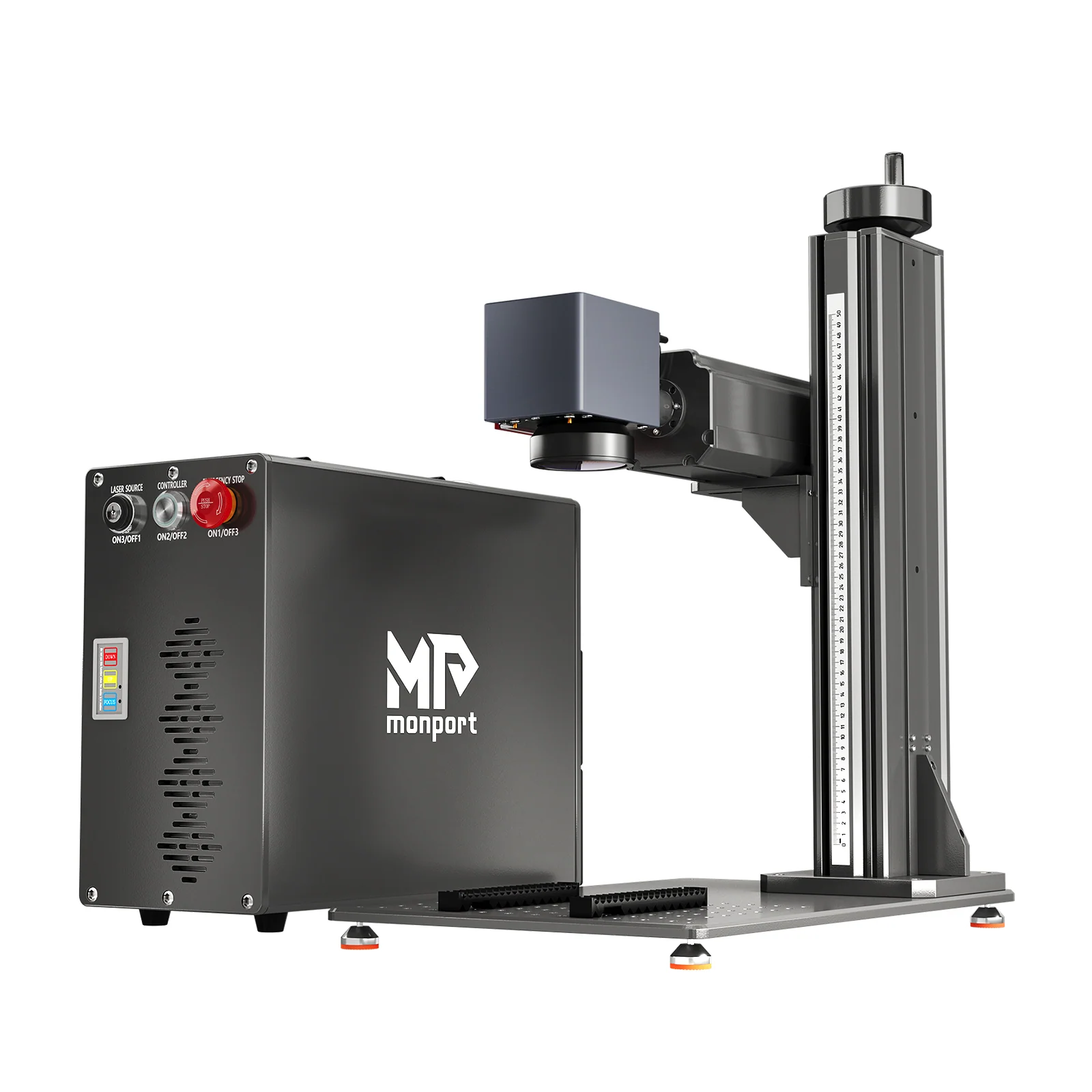 Monport GT 30W Getrennter Faserlaser-Gravier- und Markiermaschine mit Autofokus (150 mm × 150 mm) – Gerät - Image 25