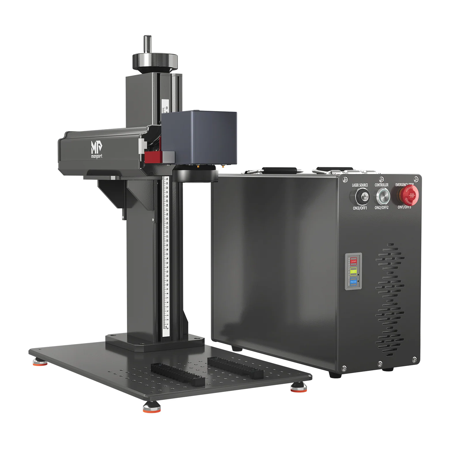 Monport GT 30W Getrennter Faserlaser-Gravier- und Markiermaschine mit Autofokus (150 mm × 150 mm) – Gerät - Image 26