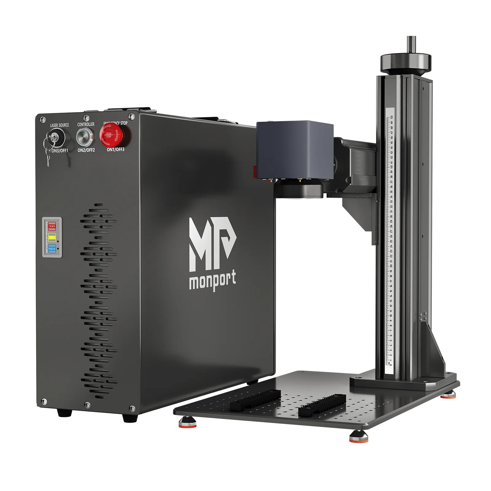Monport GT 30W Getrennter Faserlaser-Gravier- und Markiermaschine mit Autofokus (150 mm × 150 mm) – Gerät - Image 22