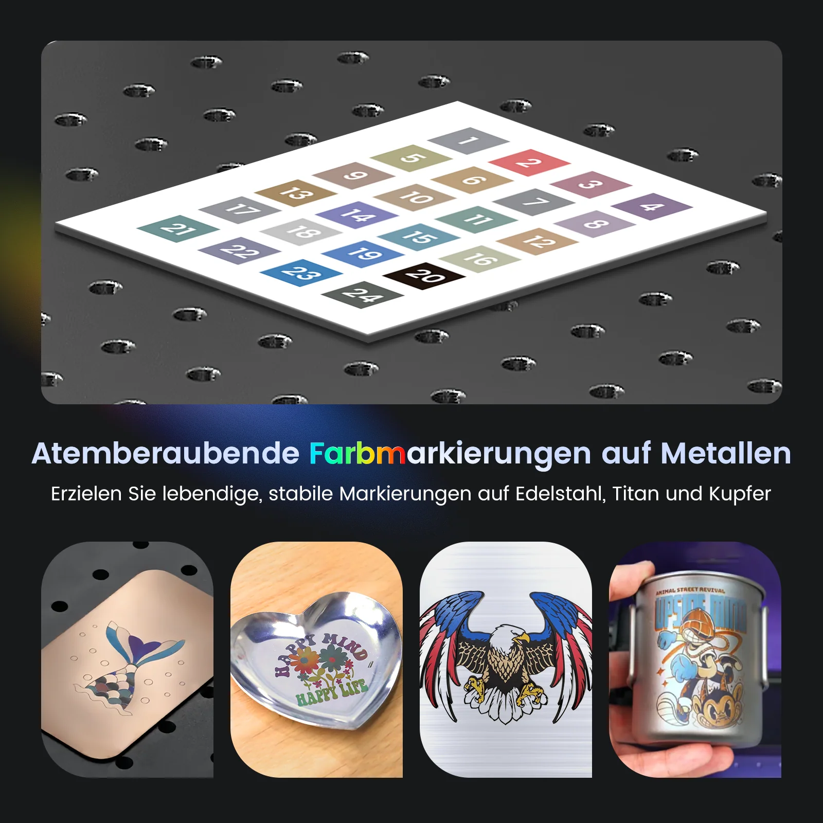 Monport GT 100W Getrennte MOPA-Faserlaser-Gravier- und Farbmarkiermaschine mit Autofokus – Gerät - Image 8