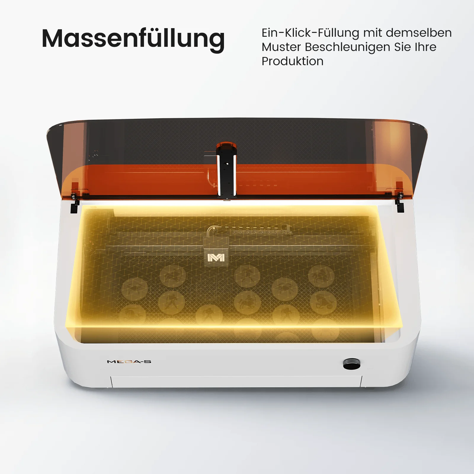 Monport MegaS – Upgrade der Mega-Serie: 70W CO₂ Lasergravier- und Schneidemaschine mit intelligenter Präzision - Image 11