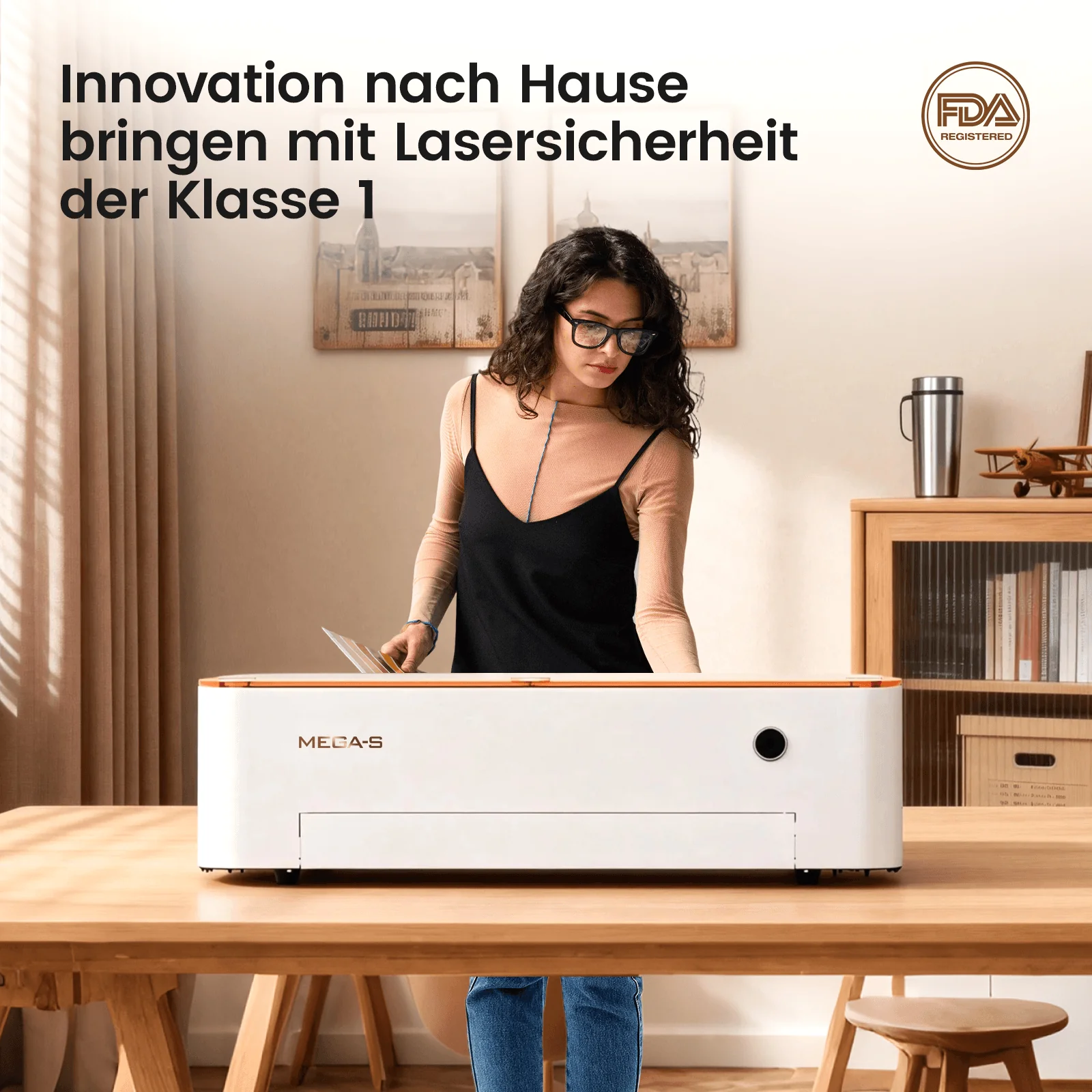 Monport MegaS – Upgrade der Mega-Serie: 70W CO₂ Lasergravier- und Schneidemaschine mit intelligenter Präzision - Image 13