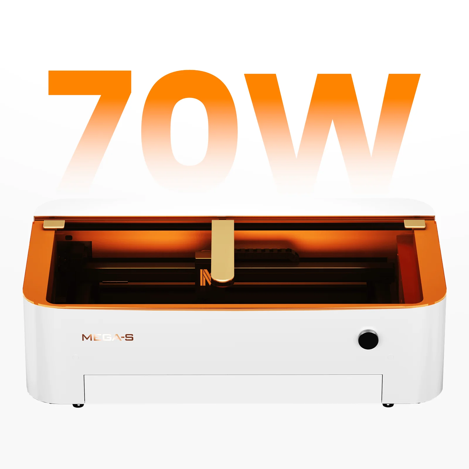 Monport MegaS – Upgrade der Mega-Serie: 70W CO₂ Lasergravier- und Schneidemaschine mit intelligenter Präzision - Image 3