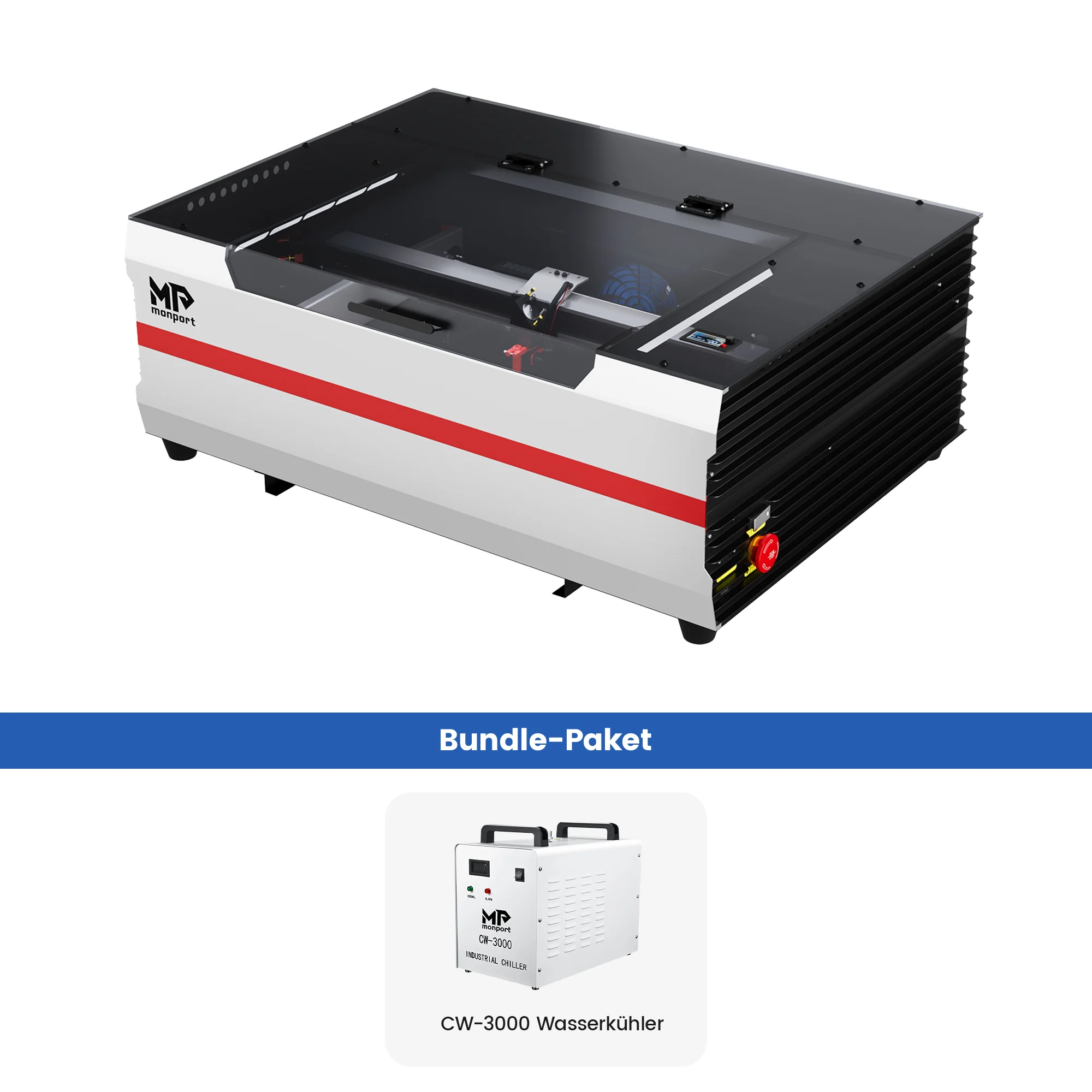 Monport Reno45 45W Desktop CO2-Lasergravierer und -schneider (16" x 12") mit brandneuem Assistierter Autofokus - Image 21
