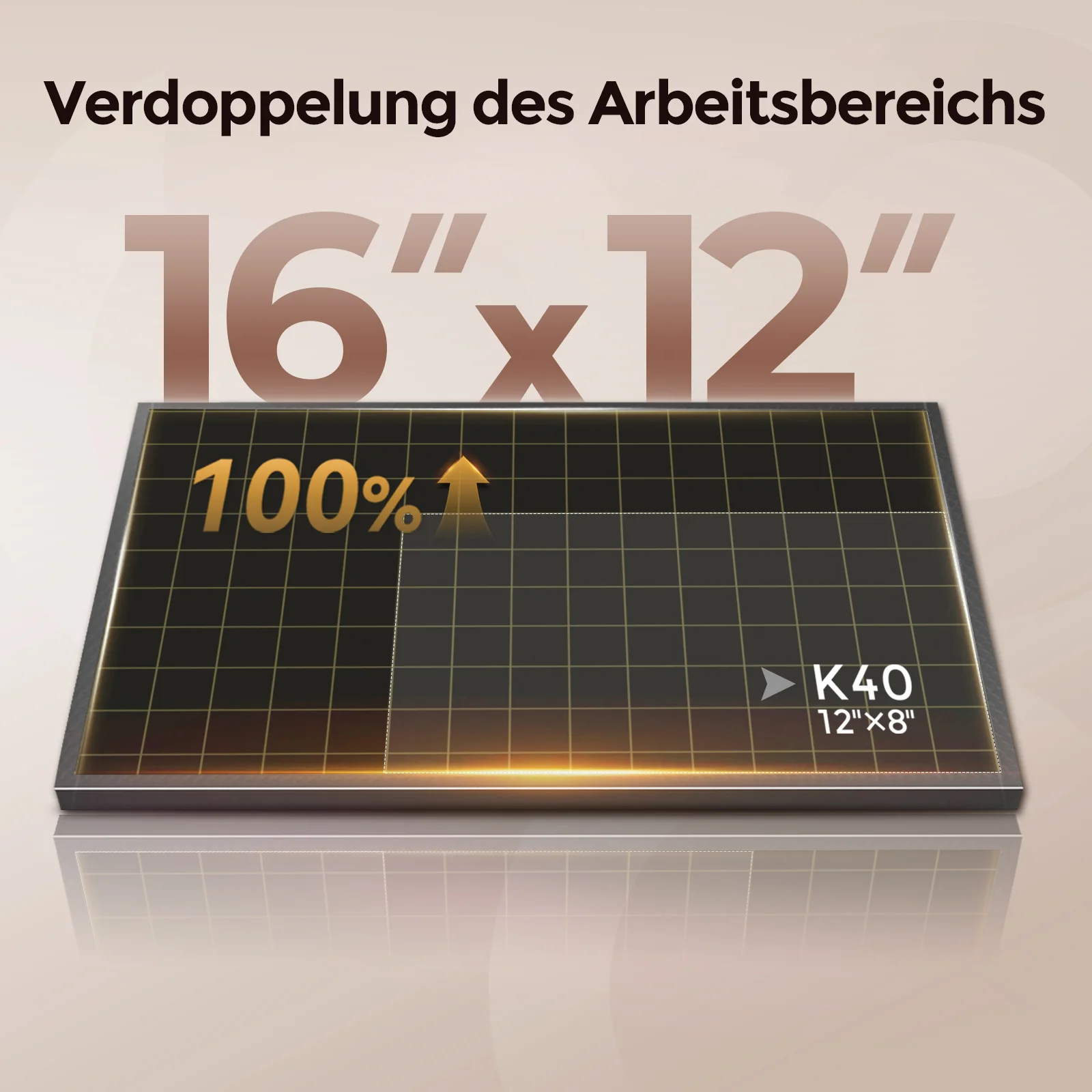 Monport Reno45 45W Desktop CO2-Lasergravierer und -schneider (16" x 12") mit brandneuem Assistierter Autofokus - Image 8