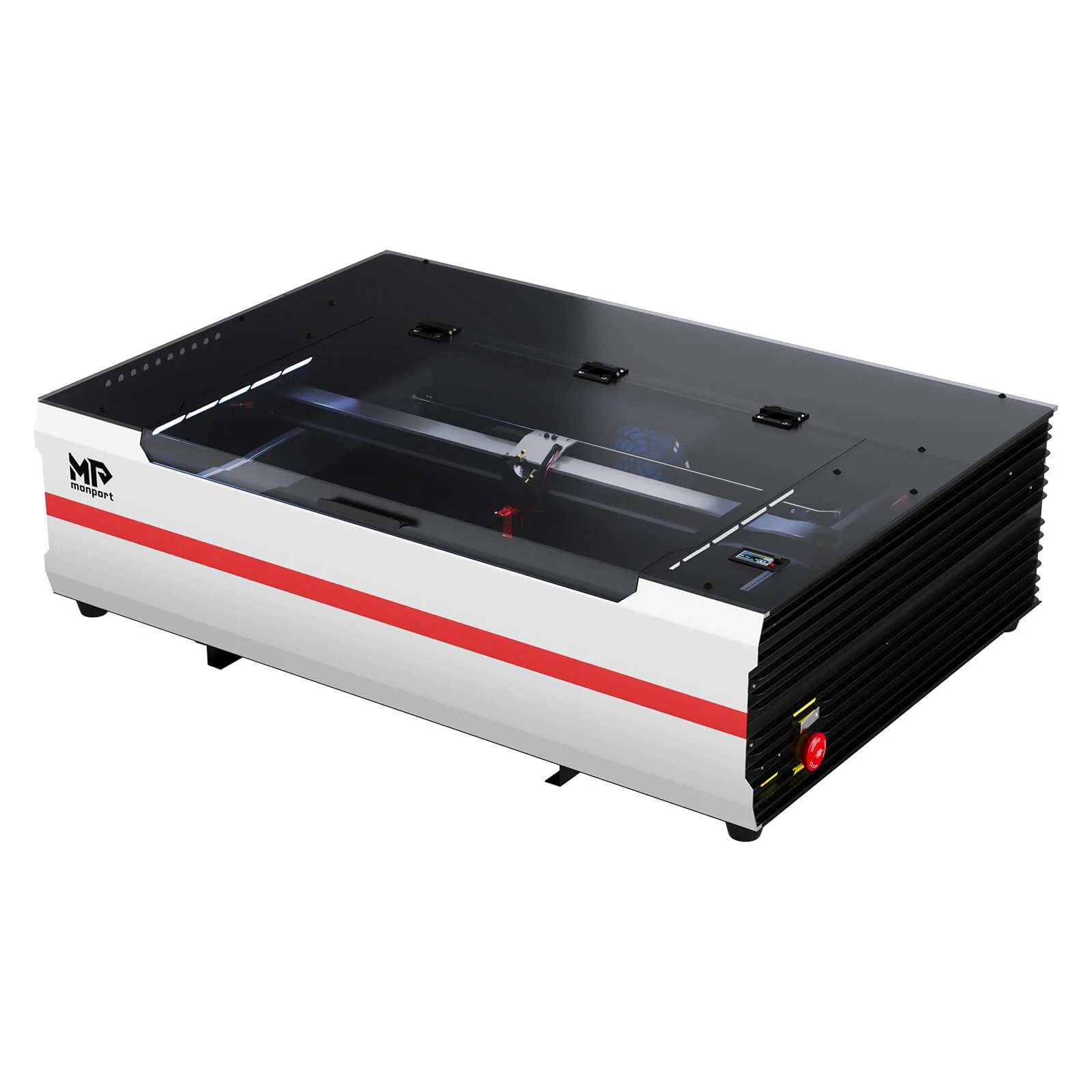 Monport Reno 65W Desktop CO2 Lasergravierer & Schneidegerät (24“X 16“) mit brandneuem Assistierter Autofokus - Image 16