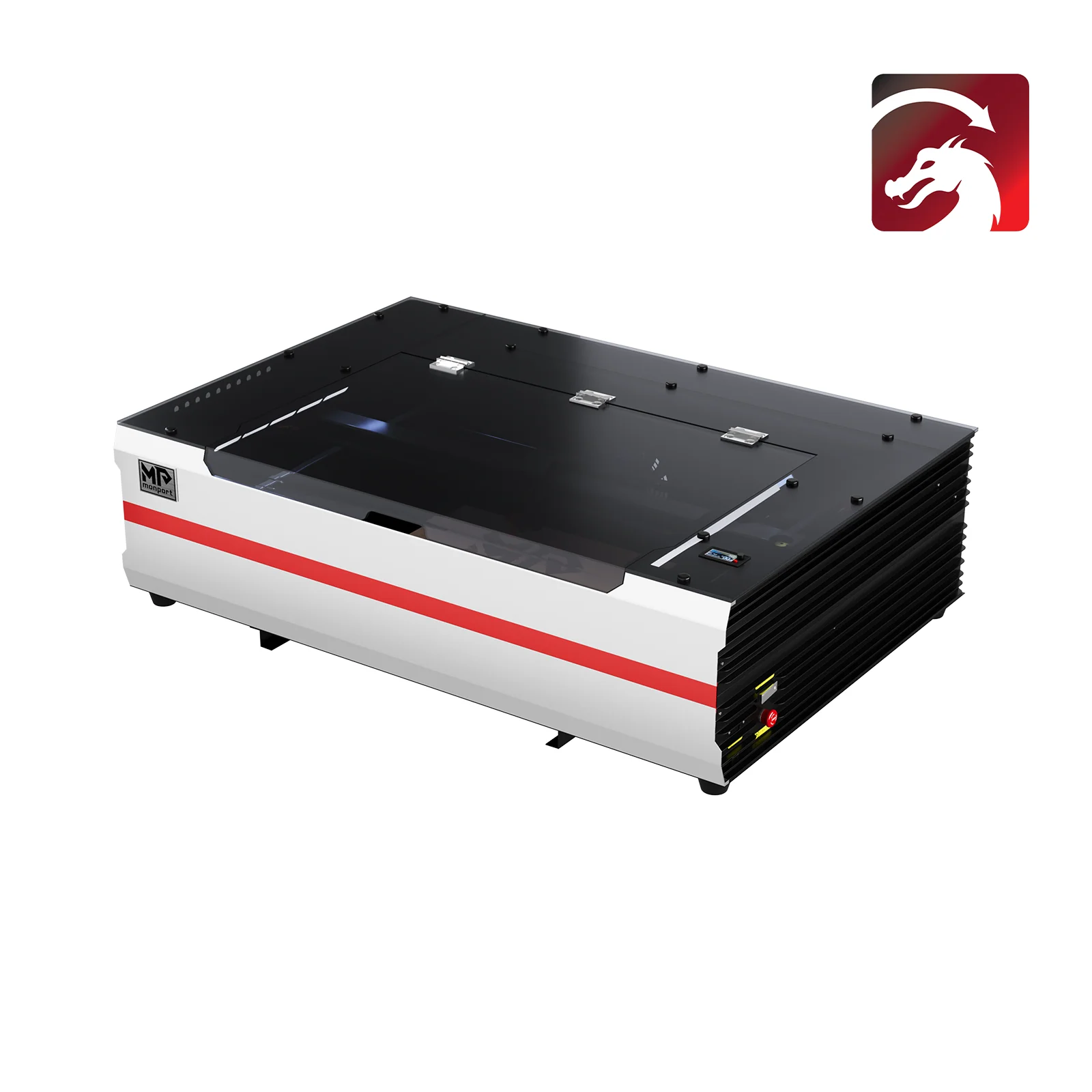Monport Reno 65W Desktop CO2 Lasergravierer & Schneidegerät (24“X 16“) mit brandneuem Assistierter Autofokus - Image 23