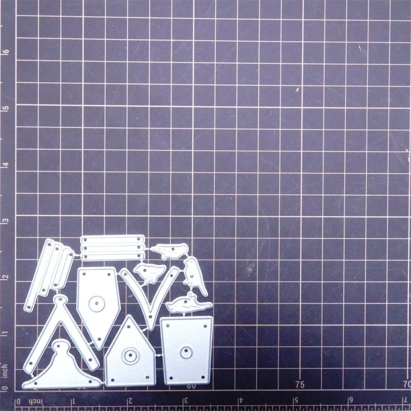 Trendige Lasergravurdatei: Buntes Vogelnest - Image 2