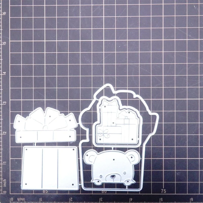 Trendige Lasergravurdatei: Kleine Bären-Geschenkbox - Image 2