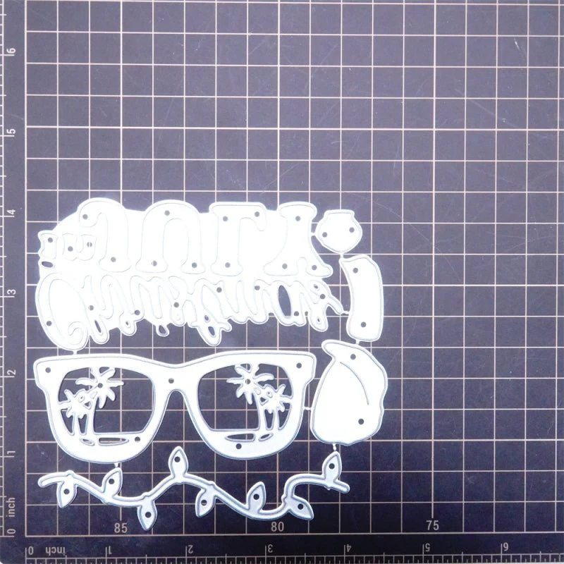Trendige Lasergravurdatei: Weihnachtsbrille - Image 2