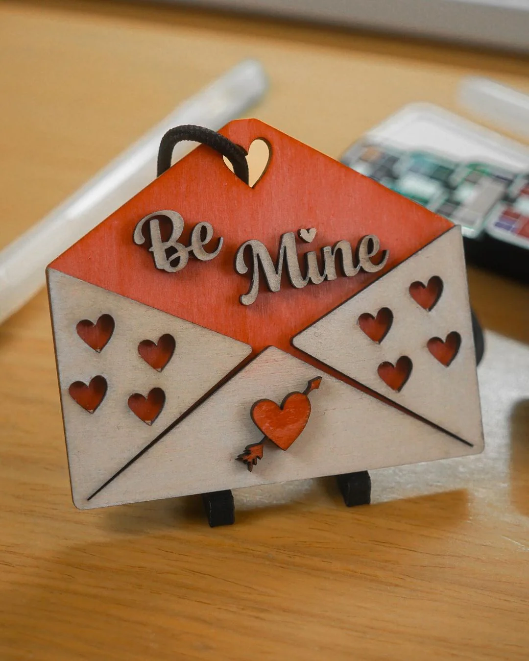 Valentinstag "Be Mine" Geschenkanhänger